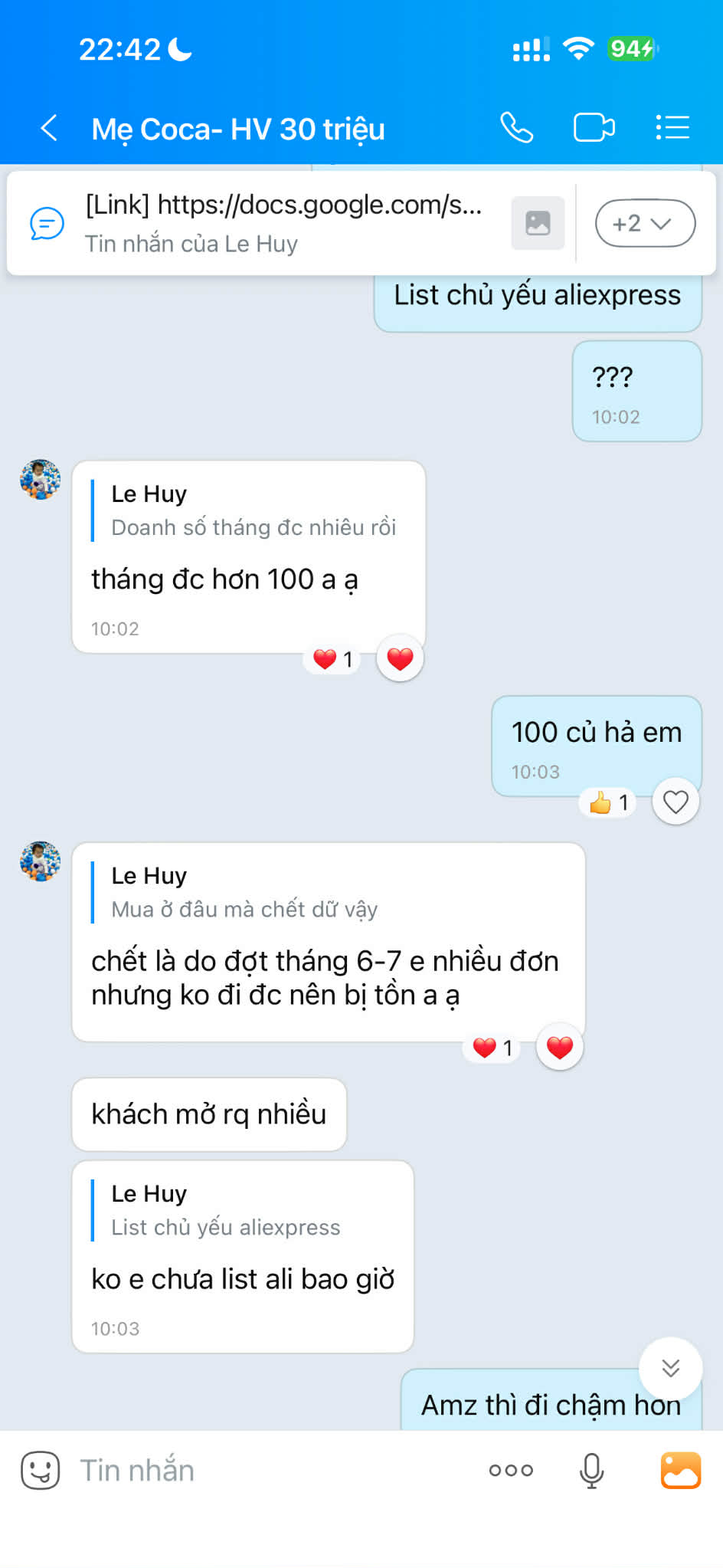 Học viên Mẹ Coca — doanh số hơn 100 triệu/tháng